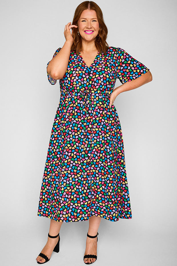 Marley Love Candy Black Dress – Love Candy midi dress