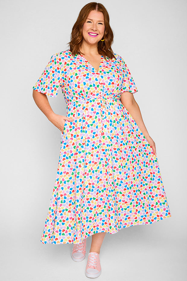 Marley Love Candy White Dress – Love Candy midi dress