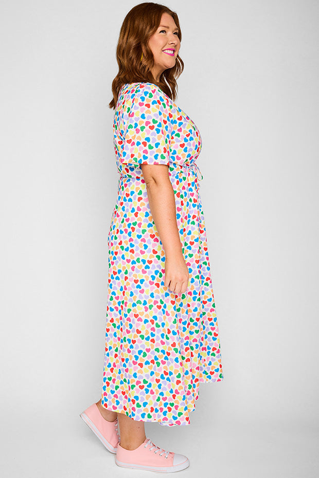 Marley Love Candy White Dress – Love Candy midi dress