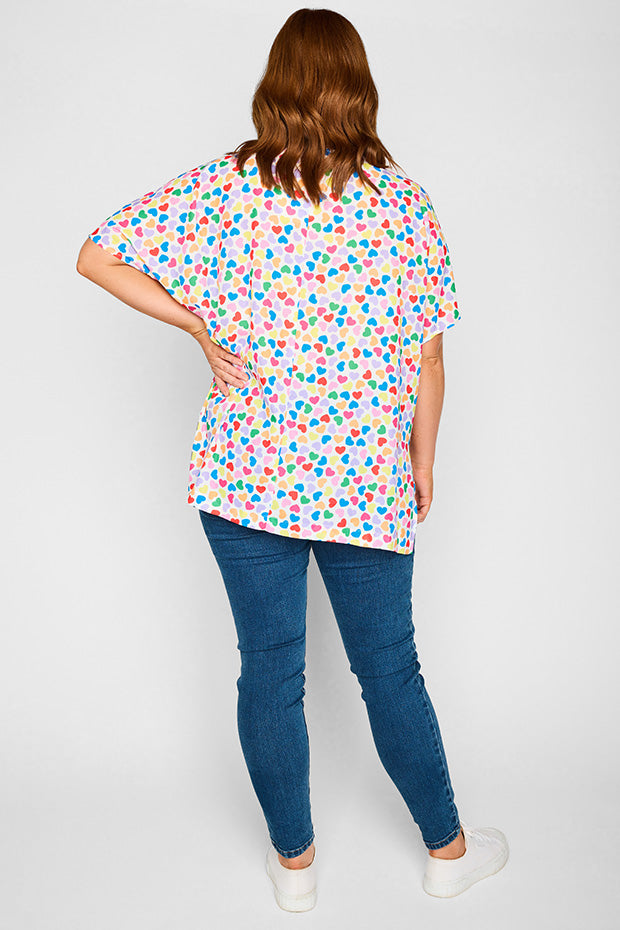 Serena Love Candy White Top – Love Candy White top