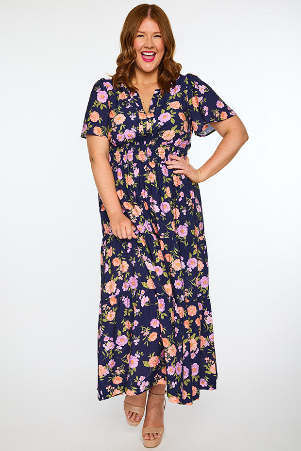 Phillipa Budding Romance Dress – Budding Romance midi dress