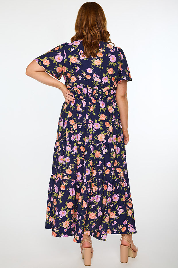 Phillipa Budding Romance Dress – Budding Romance midi dress