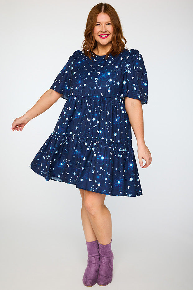 Jackson Celestial Sky Dress – Celestial Sky mini dress