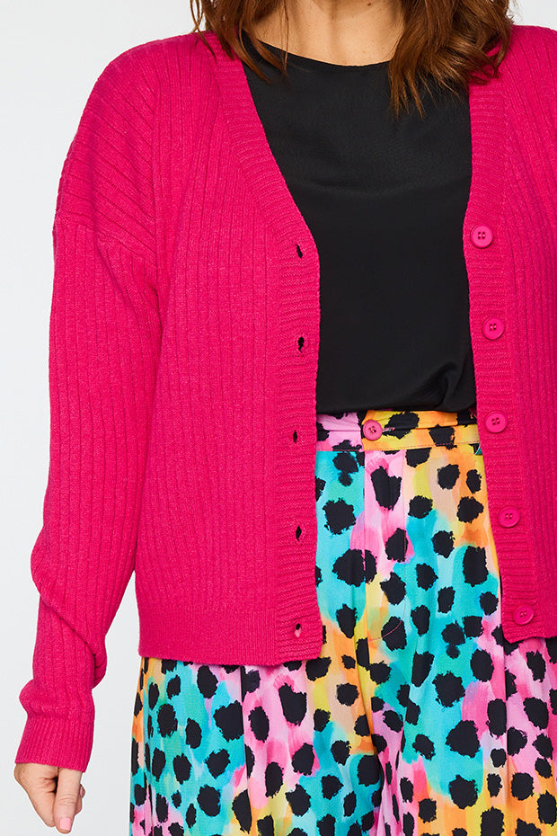 Cinnamon Pink Cardi – Pink cardigan