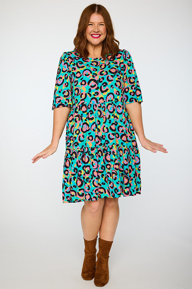 Izzie Little Party Leopard Dress – Little Party Leopard mini dress