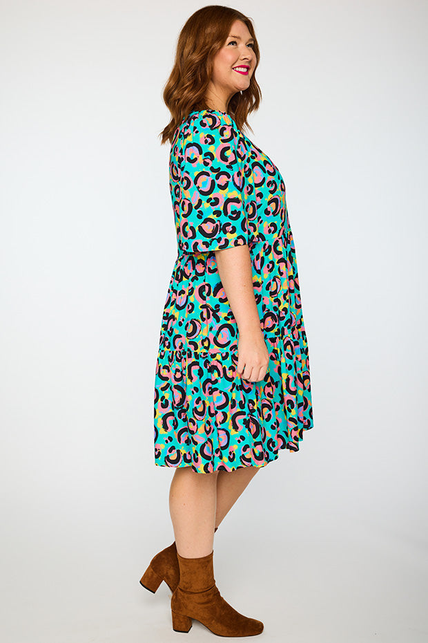 Izzie Little Party Leopard Dress – Little Party Leopard mini dress