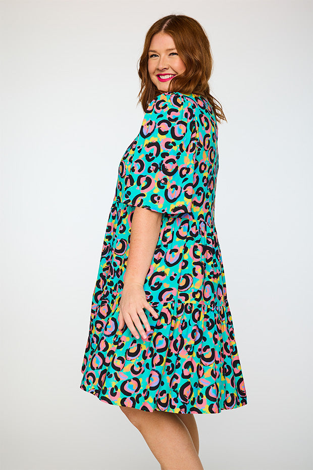 Izzie Little Party Leopard Dress – Little Party Leopard mini dress