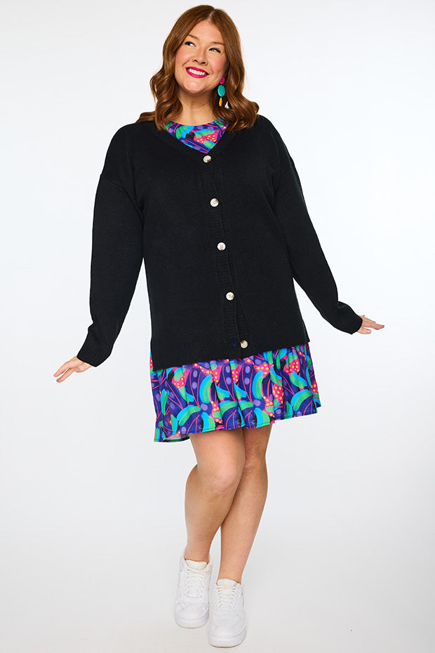 Nola Black Cardi – Black cardigan