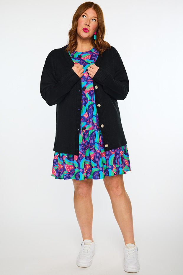 Nola Black Cardi – Black cardigan