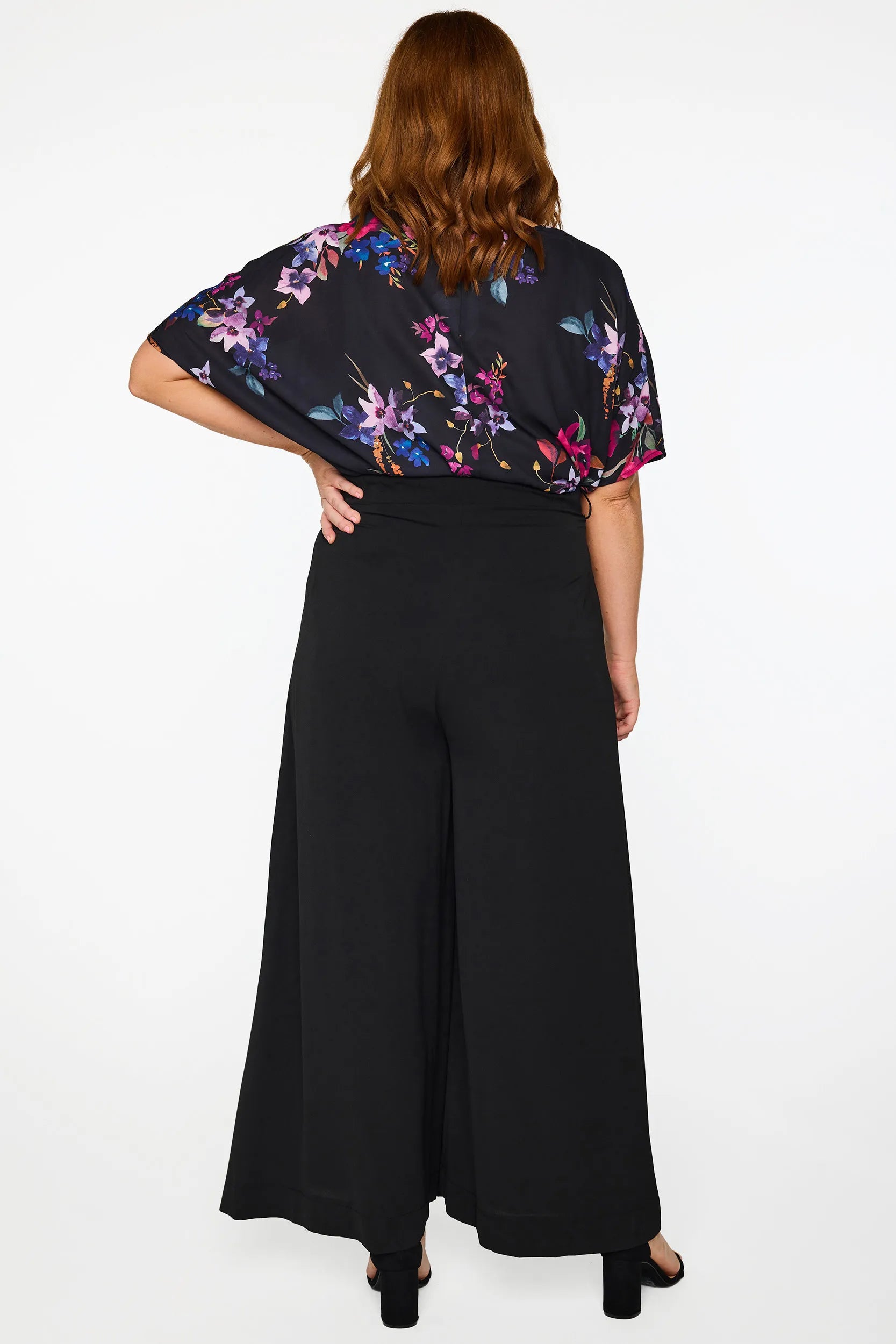 Zoey Black Pant – Black wide leg pants