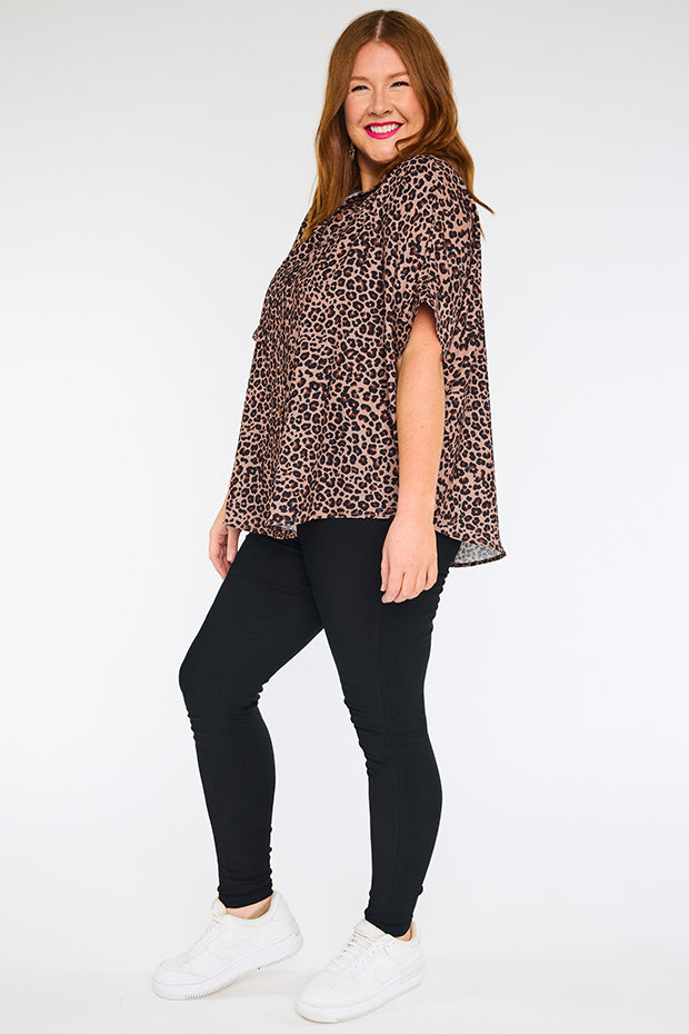 Riley Classic Leopard Shirt – Classic Leopard top