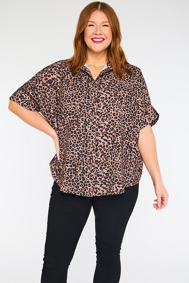 Riley Classic Leopard Shirt – Classic Leopard top