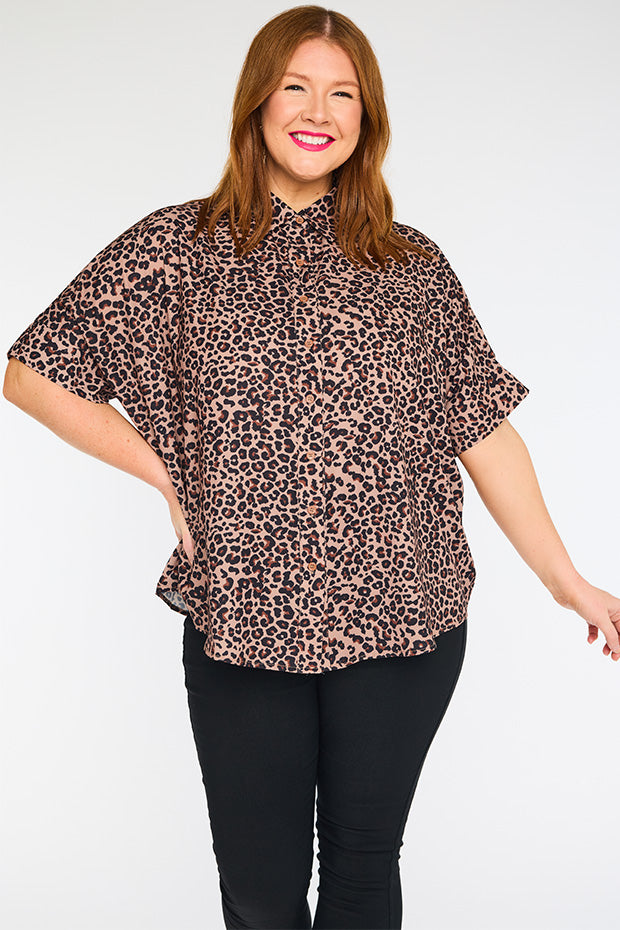 Riley Classic Leopard Shirt – Classic Leopard top