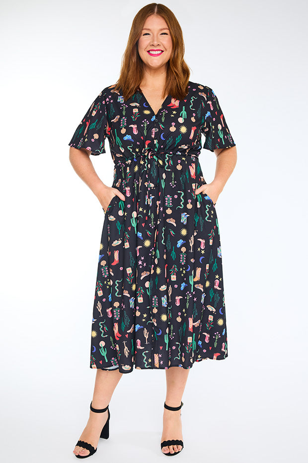 Marley Cowboy Like Me Dress – Cowboy Like Me midi dress
