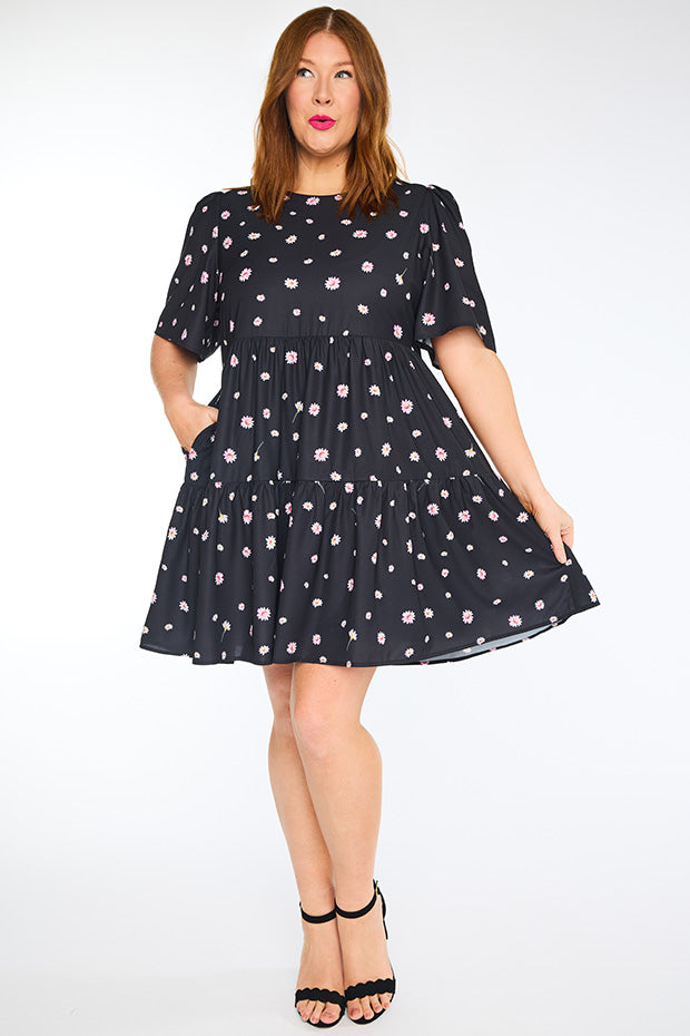 Jackson Floating Daisy Dress – Floating Daisy mini dress