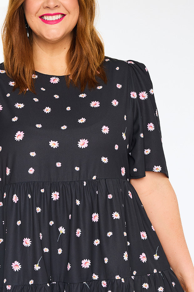 Jackson Floating Daisy Dress – Floating Daisy mini dress