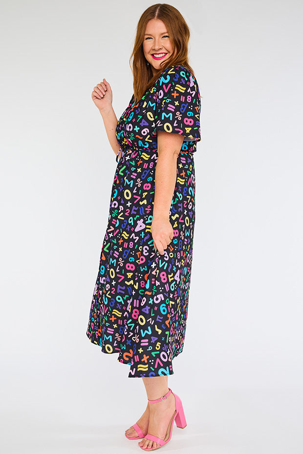 Marley Maths Equations Dress – Maths Equations midi dress