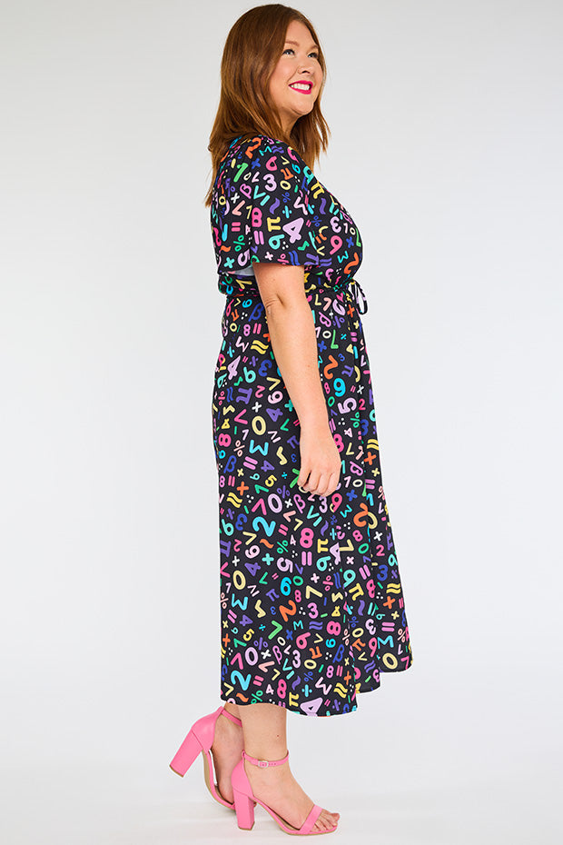 Marley Maths Equations Dress – Maths Equations midi dress