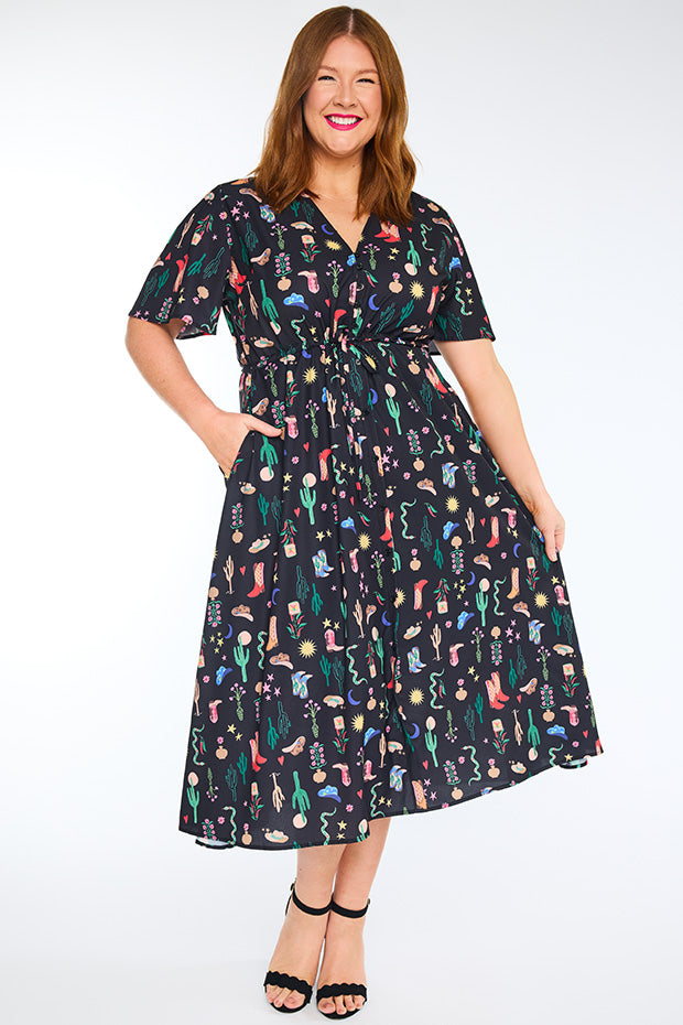 Marley Cowboy Like Me Dress – Cowboy Like Me midi dress
