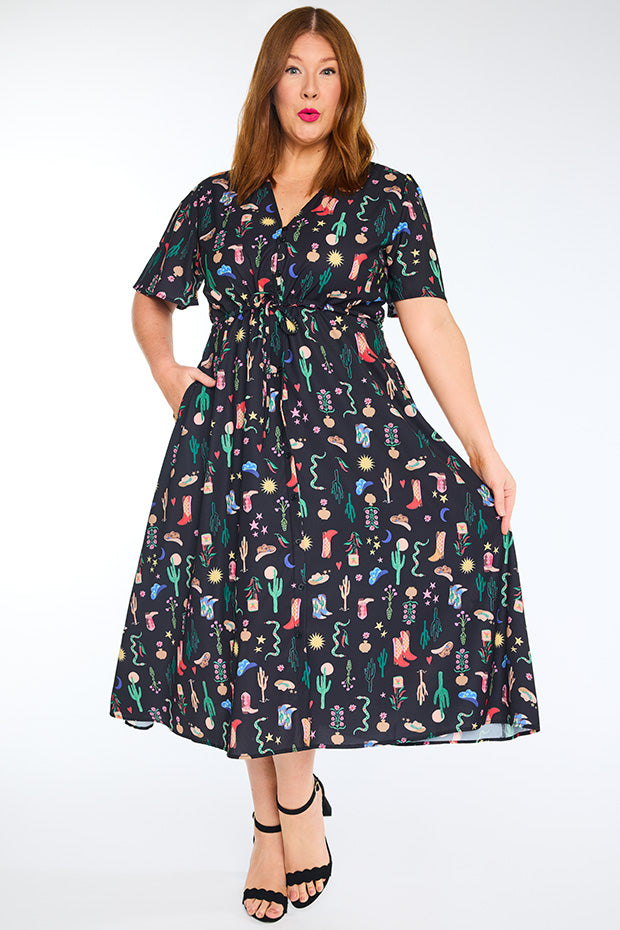 Marley Cowboy Like Me Dress – Cowboy Like Me midi dress