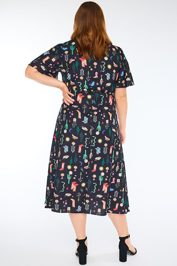Marley Cowboy Like Me Dress – Cowboy Like Me midi dress