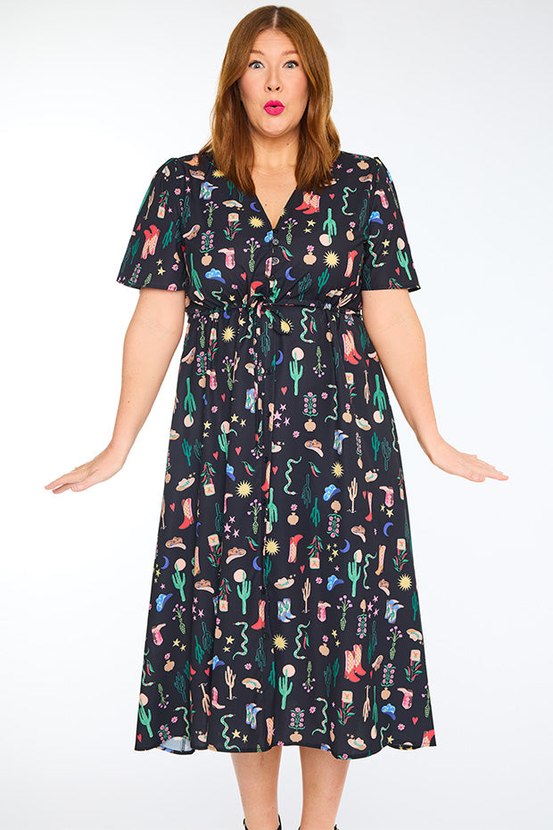 Marley Cowboy Like Me Dress – Cowboy Like Me midi dress