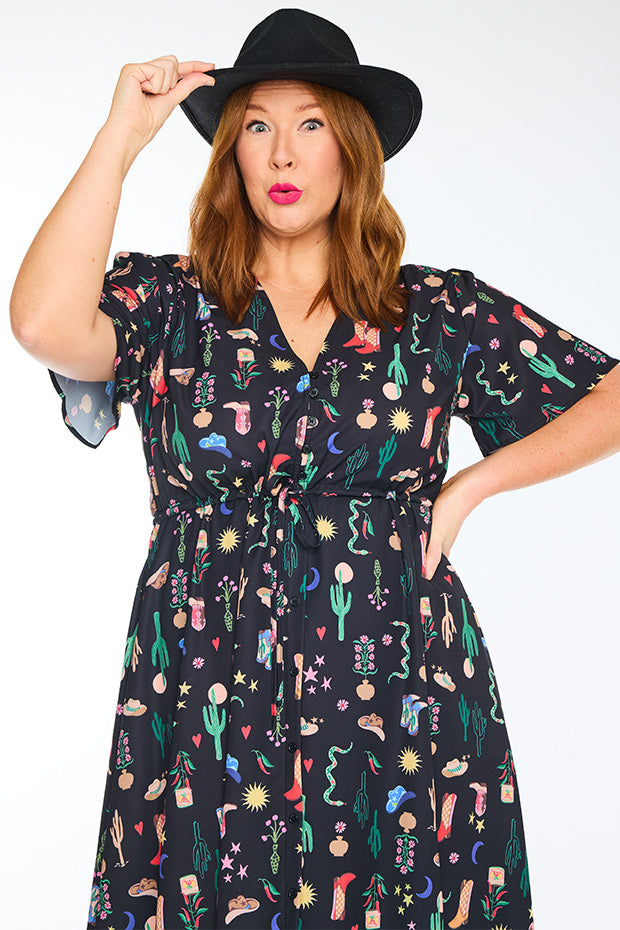Marley Cowboy Like Me Dress – Cowboy Like Me midi dress