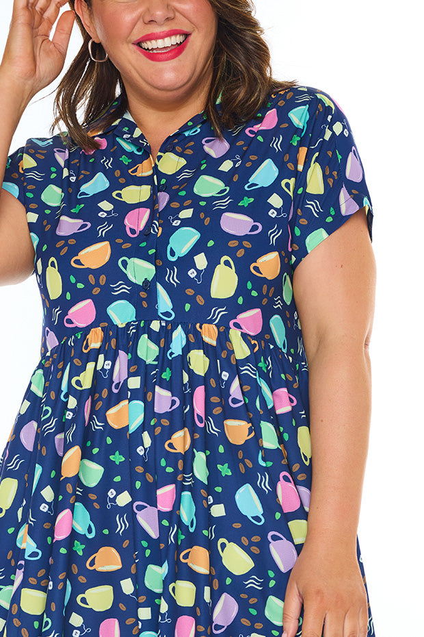 Frankie Cup o' Joy Dresss – Cup o' Joy shirt dress