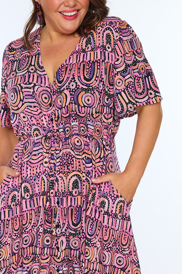 Jaz Maramayart Dress – Maramayart knee length dress