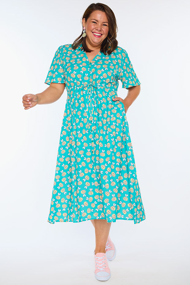 Marley Miss Honey Vibes Dress – Miss Honey Vibes midi dress