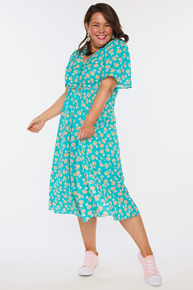 Marley Miss Honey Vibes Dress – Miss Honey Vibes midi dress