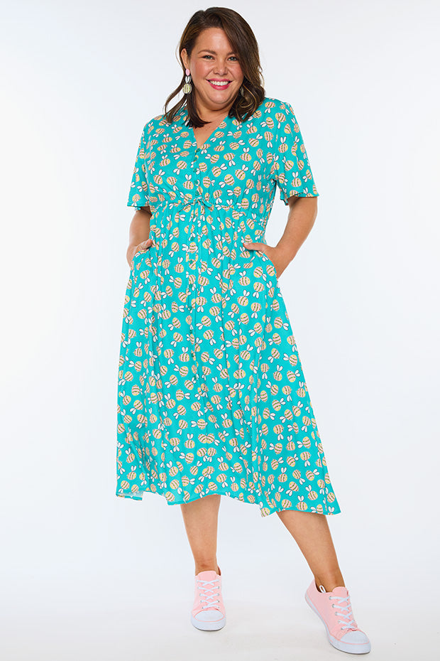 Marley Miss Honey Vibes Dress – Miss Honey Vibes midi dress