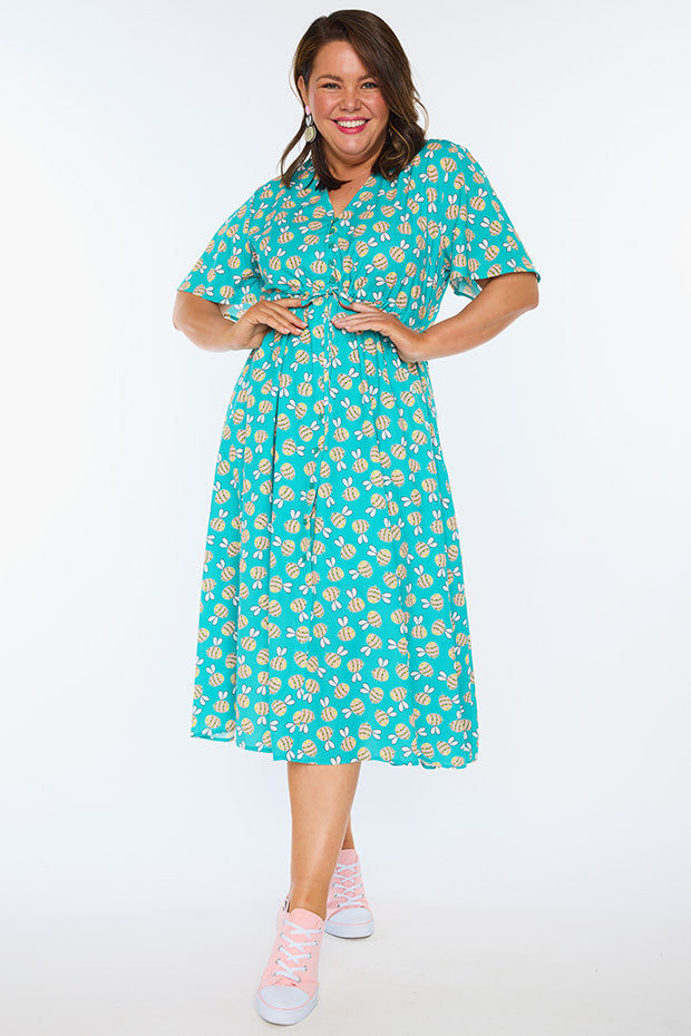 Marley Miss Honey Vibes Dress – Miss Honey Vibes midi dress