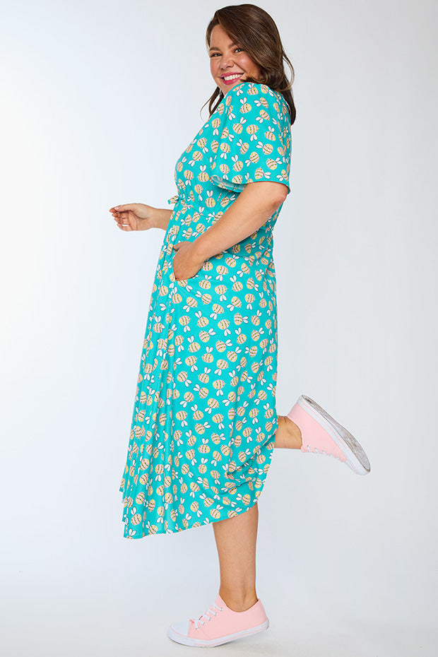 Marley Miss Honey Vibes Dress – Miss Honey Vibes midi dress