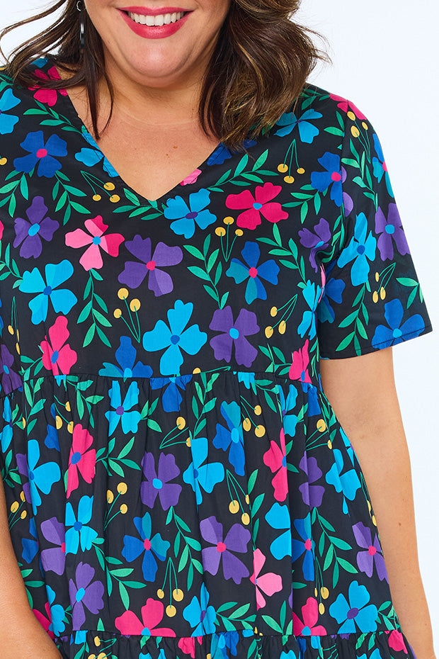 Lilah Paper Posies Dress – Paper Posies mini dress