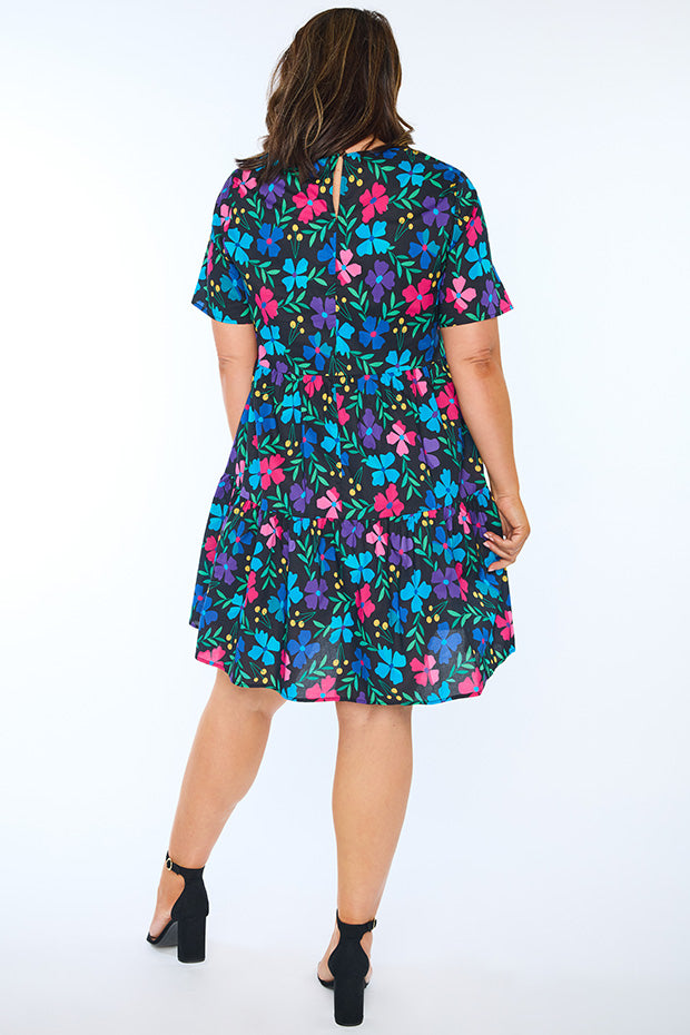 Lilah Paper Posies Dress – Paper Posies mini dress