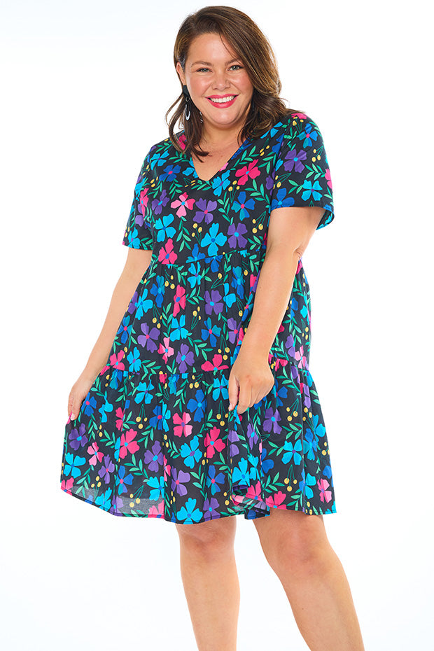 Lilah Paper Posies Dress – Paper Posies mini dress