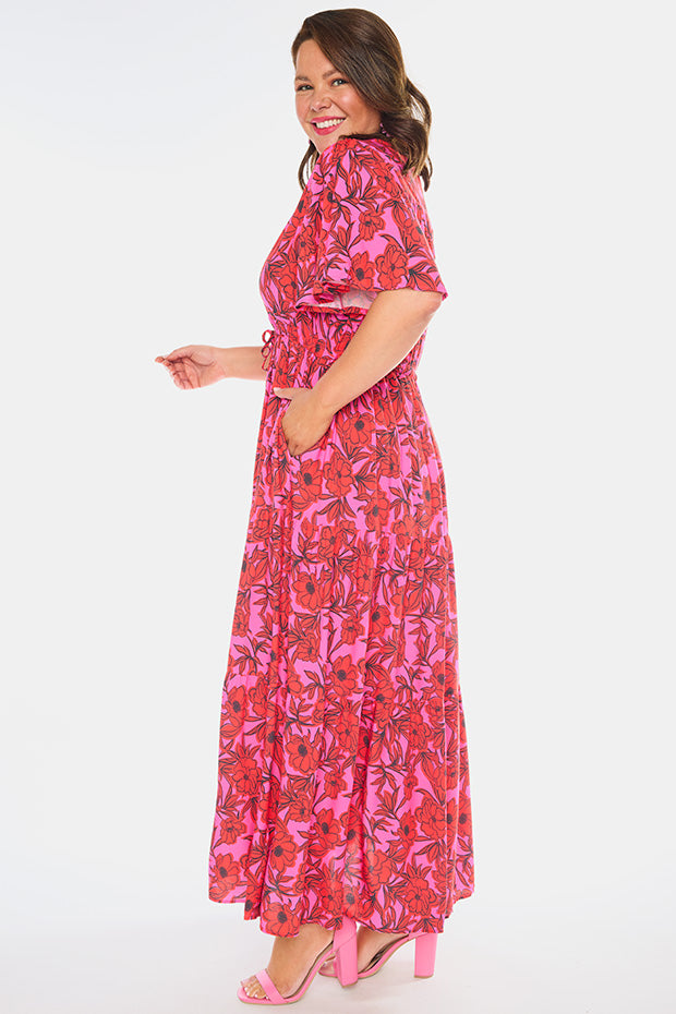 Alexia Pink Scarlet Dress – Pink Scarlet maxi dress