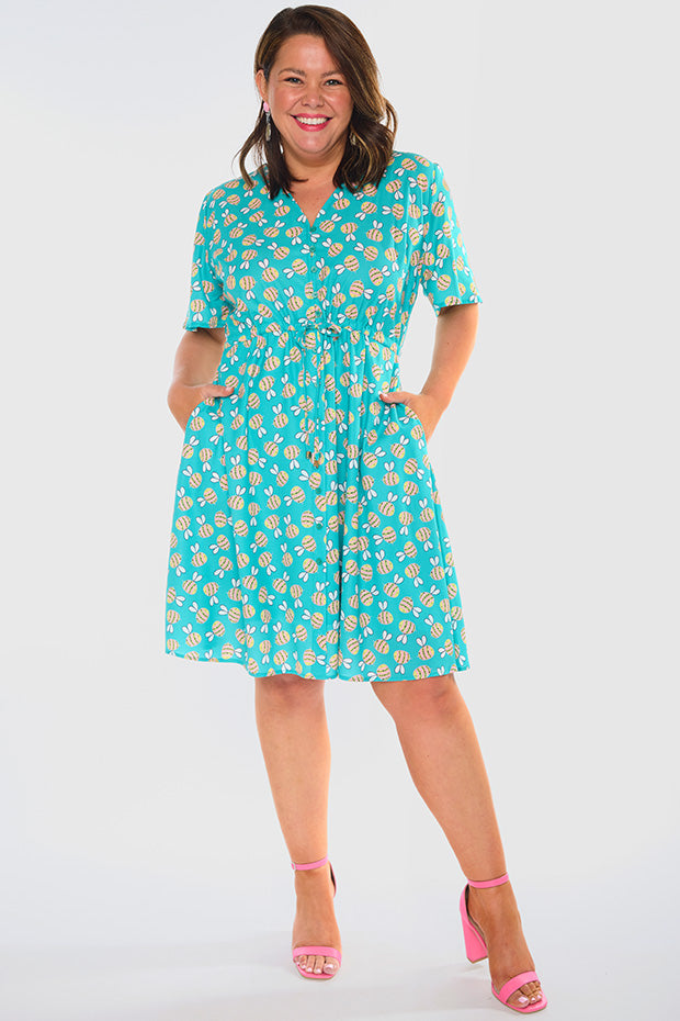 Siena Miss Honey Vibes Dress – Miss Honey Vibes knee length dress