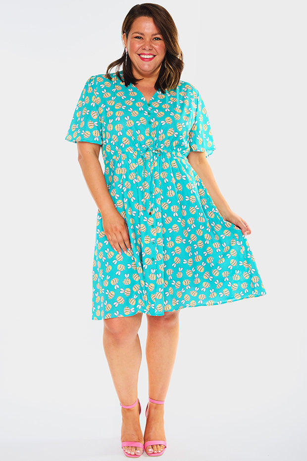 Siena Miss Honey Vibes Dress – Miss Honey Vibes knee length dress