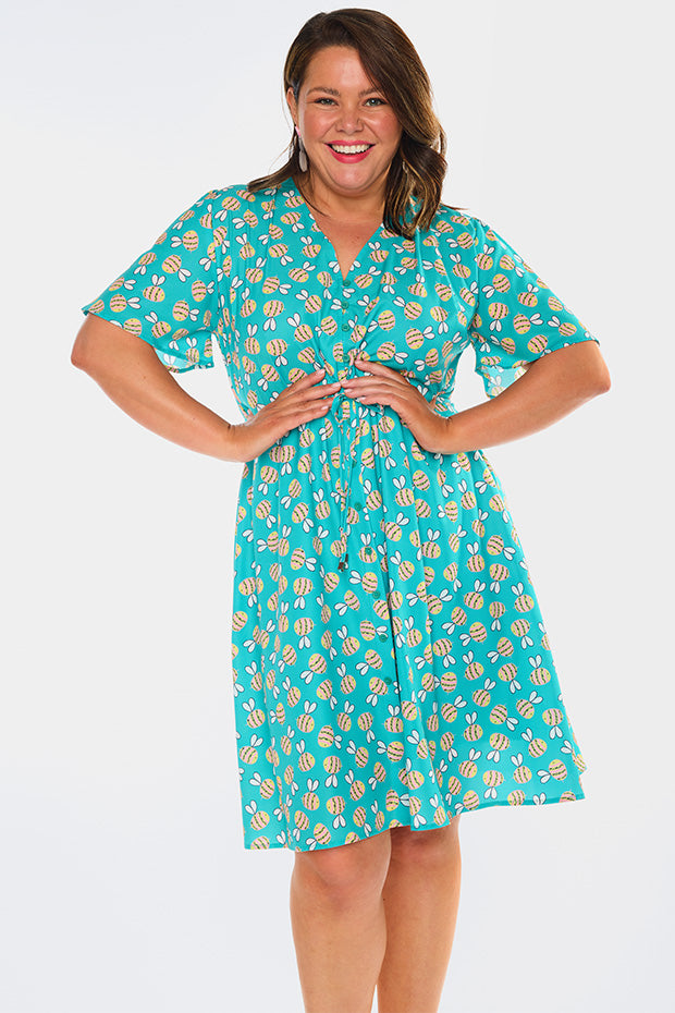 Siena Miss Honey Vibes Dress – Miss Honey Vibes knee length dress