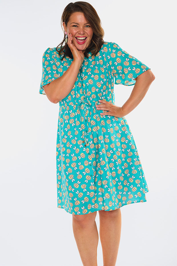 Siena Miss Honey Vibes Dress – Miss Honey Vibes knee length dress