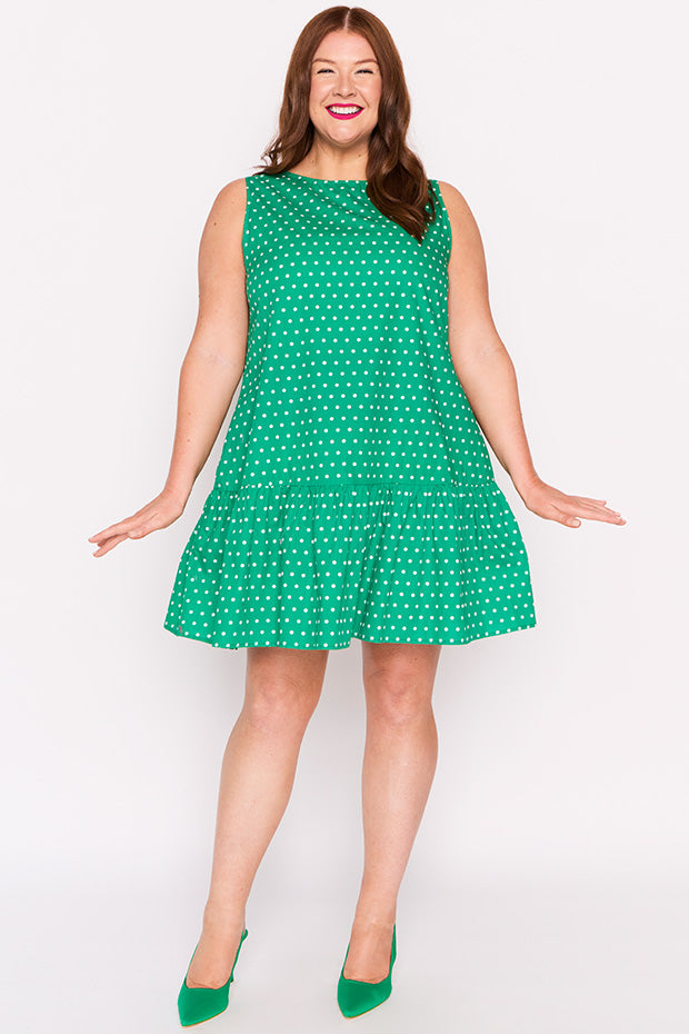 Andi Green Spot Dress – Green Spot mini dress