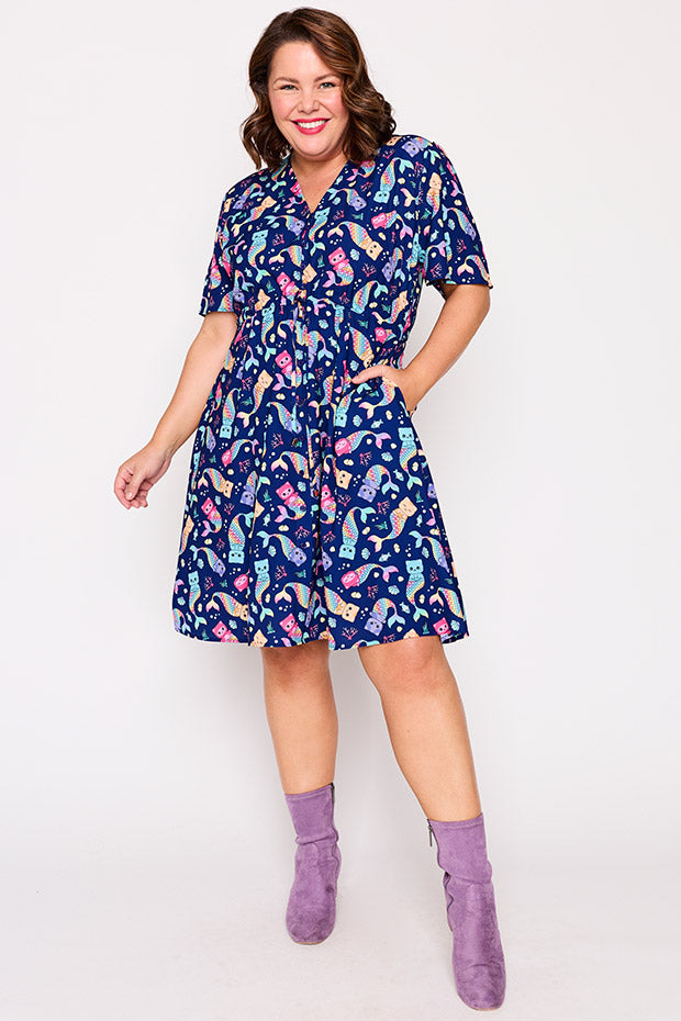 Siena Purrmaids Dress – Purrmaids knee length dress