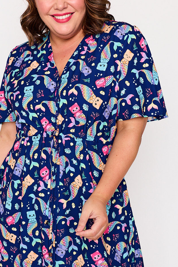 Siena Purrmaids Dress – Purrmaids knee length dress