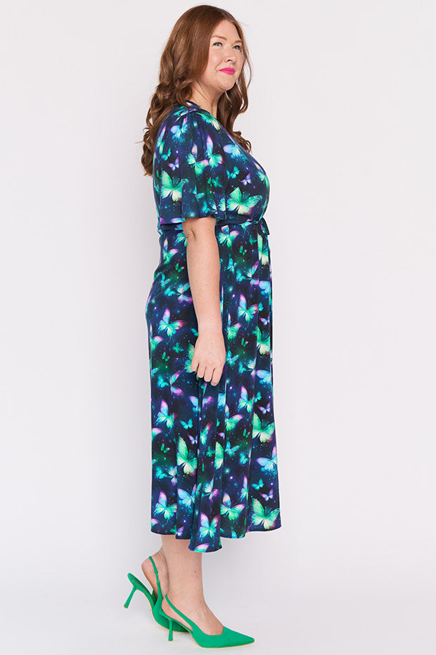 Michelle Butterfly Aura Dress – Butterfly Aura midi dress
