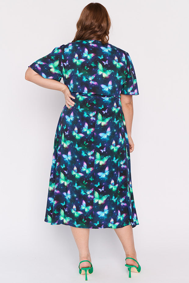 Michelle Butterfly Aura Dress – Butterfly Aura midi dress