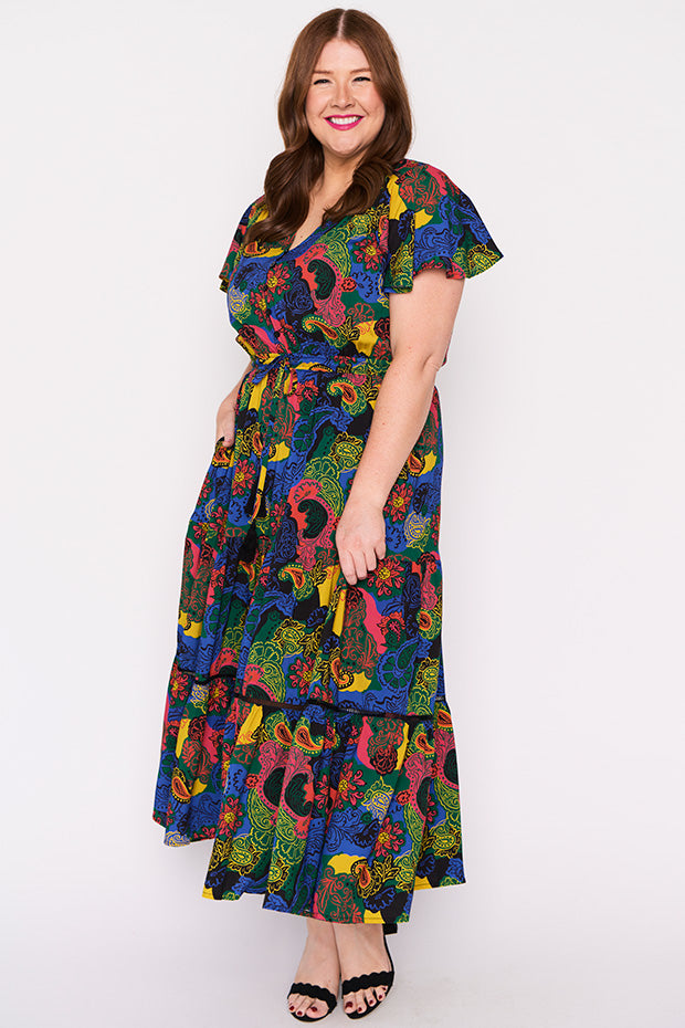 Benita Winter Tapestry Dress – Winter Tapestry maxi dress