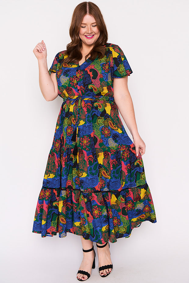 Benita Winter Tapestry Dress – Winter Tapestry maxi dress