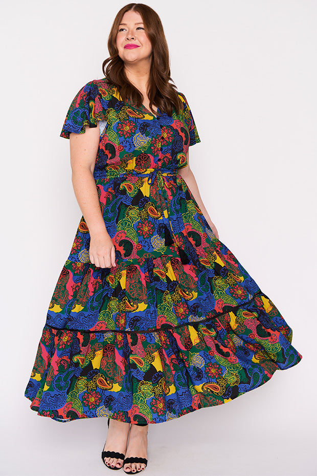 Benita Winter Tapestry Dress – Winter Tapestry maxi dress